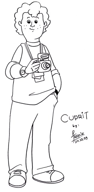 Character Design KomikNAIF: Cuprit